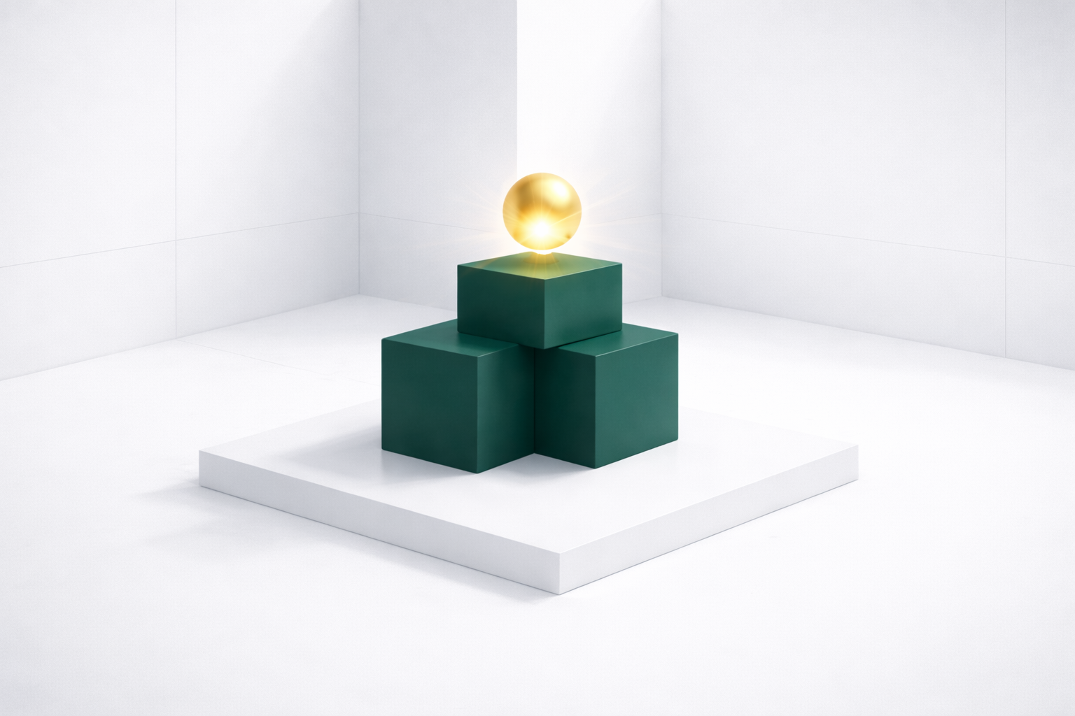 Abstrakt illustratión við geometriskum formum til at illustrera gagn av vitlíki
					í virkinum